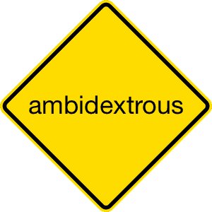 ambidexterous