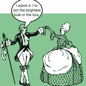 I admit it--I'm not the brightest bulb in the box