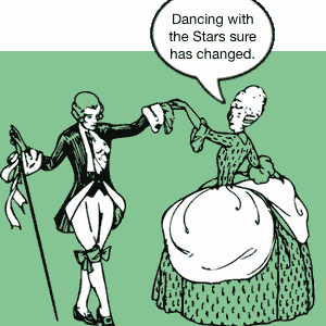 Dancing t=with the Stars sure has changed.