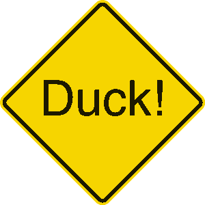 duck!